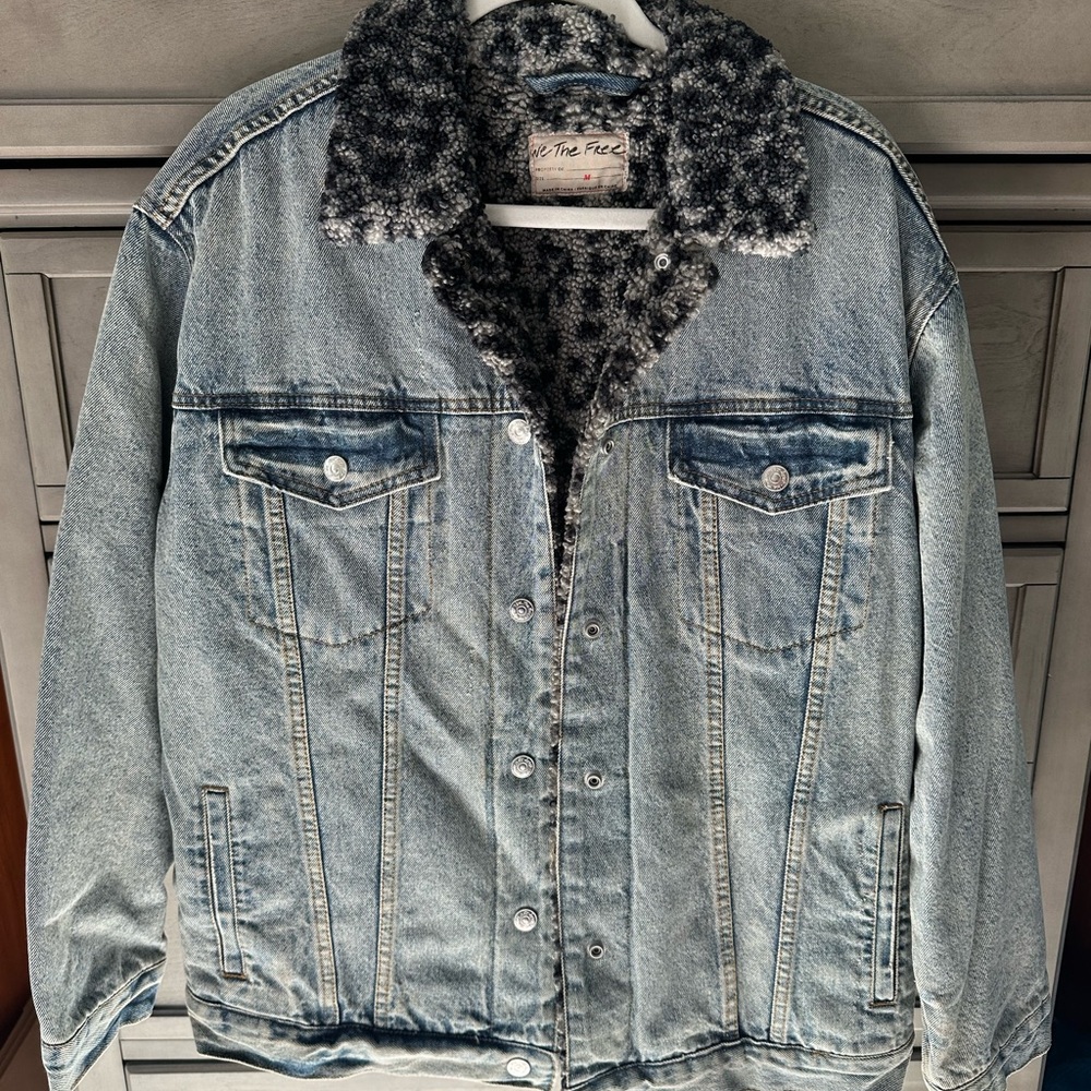Free people denim jacket